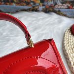 Dolce & Gabbana-Style Mini DG Logo Bag – High-Gloss Patent Leather with 3D Embossed Logo - 图片 9
