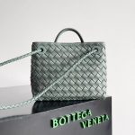 Bottega Veneta Mini Pouch Bag – Iconic Intrecciato Weave, Multi-Color Options, Leather Bucket Bag, Designer Handbag