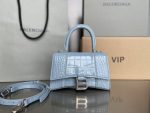 Balenciaga Mini City Bag – Crocodile-Embossed Leather, Multi-Color Options, Iconic "B" Clasp, Designer Handbag - 图片 15
