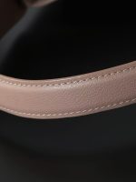 Saint Laurent-Style Tote Bag – Burgundy Quilted Leather with Metallic YSL Logo & Dual Handles – Designer-Inspired Work & Travel Bag for Women - 图片 8