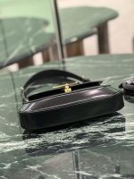 Prada-Style Leather & Nylon Tote Handbag – Minimalist Top Handle Bag with Triangular Logo – Designer-Inspired Shoulder Bag for Women - 图片 9