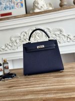 Hermès Kelly Mini Bag – 16 Color Options, Epsom Leather, Iconic Clasp, Timeless Luxury Handbag - 图片 16