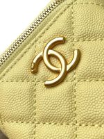 Chanel-Style Mini Box Bag – Quilted Caviar Leather with Gold-Tone Chain & CC Logo (6 Colors Available) - 图片 12
