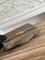 Hermès Kelly Mini Bag – "First-Generation Palm Texture" Leather, 18 Color Options, Iconic Clasp, Handcrafted Luxury - 图片 15