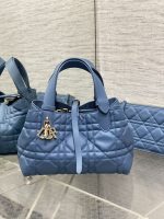 Dior Diorama Bag – Quilted Leather, Iconic Dior Logo Charm, Structured Silhouette, Designer Handbag with Top Handle