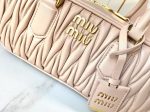 Miu Miu-Style Mini Dome Bag – Iconic Metal Strap Detail, Embossed Logo, Premium Leather Handbag with Detachable Shoulder Strap - 图片 8