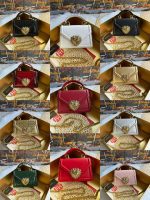 Dolce & Gabbana-Style Mini Heart Clasp Bag – Embellished Heart Lock with Chain Strap - 图片 16