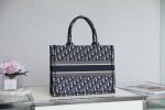 Dior Book Tote Bag – Toile de Jouy Print, Structured Canvas, Iconic Dior Design, Designer Tote with Top Handles - 图片 7