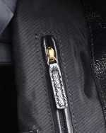 Saint Laurent-Style Tote Bag – Burgundy Quilted Leather with Metallic YSL Logo & Dual Handles – Designer-Inspired Work & Travel Bag for Women - 图片 8