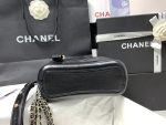 Chanel-Style Tote Bag – Black Leather with Raffia Trim & Embroidered “CHANEL PARIS” Logo - 图片 8