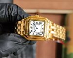 Cartier Santos-Dumont – Women's 18K Yellow Gold Watch (Two Sizes Available: Large & Small) - 图片 5