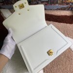 Dolce & Gabbana-Style Mini Flap Bag – Saffiano Leather with Gold-Tone Logo Plate (6 Colors Available) - 图片 10