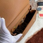 Dolce & Gabbana-Style Mini Flap Bag – Saffiano Leather with Gold-Tone Logo Plate (8 Colors Available) - 图片 15