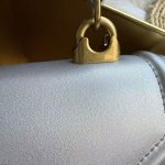 Dolce & Gabbana-Style Mini Heart Clasp Bag – Embellished Heart Lock with Chain Strap - 图片 13