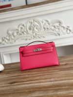 Hermès Kelly Mini Bag – "First-Generation Palm Texture" Leather, 18 Color Options, Iconic Clasp, Handcrafted Luxury - 图片 18