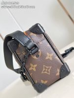 Louis Vuitton-Style Keepall Mini Bag – Black Monogram Canvas with Full-Metal Hardware - 图片 8