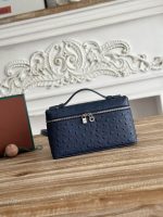 Loro Piana-Style Mini Box Bag – Premium Pebbled Leather, Iconic Lock Clasp, Designer Handbag with Detachable Strap in Multiple Colors - 图片 8