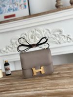 Hermès Mini Constance Bag – 15 Color Options, Bow Strap Design, H Clasp, Compact Luxury Handbag - 图片 7