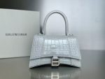 Balenciaga Mini City Bag – Crocodile-Embossed Leather, Multi-Color Options, Iconic "B" Clasp, Designer Handbag - 图片 11