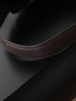 Saint Laurent-Style Tote Bag – Burgundy Quilted Leather with Metallic YSL Logo & Dual Handles – Designer-Inspired Work & Travel Bag for Women - 图片 6