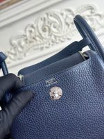 Hermès Lindy 24 Bag – 32 Color Options, Togo Leather, Iconic Saddle Shape, Designer Handbag - 图片 18