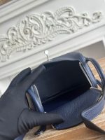 Hermès Lindy 24 Bag – 32 Color Options, Togo Leather, Iconic Saddle Shape, Designer Handbag - 图片 17