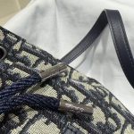 Dior Oblique Print Mini Backpack – Iconic Monogram Canvas, Drawstring Closure, Designer Backpack with Top Handle - 图片 9