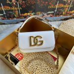 Dolce & Gabbana-Style Mini Chain Bag – Leather with Gold-Tone DG Logo Clasp - 图片 16