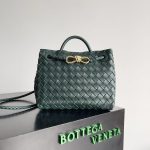 Bottega Veneta Mini Pouch Bag – Iconic Intrecciato Weave, Multi-Color Options, Leather Bucket Bag, Designer Handbag - 图片 3