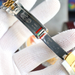 " Rolex Datejust Replica Watch – Two-Tone Steel & Yellow Gold, White Dial with Fluted Bezel  " - 图片 7