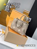 Louis Vuitton-Style Capucines Mini Bag – Beige Monogram Canvas with Brown Leather Trim & Gold-Tone Hardware - 图片 7