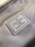 Louis Vuitton-Style Damier Graphite Backpack – Grey Checkerboard Canvas with Premium Hardware & Multi-Compartment Design - 图片 6