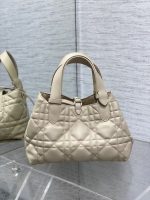 Dior Diorama Bag – Quilted Leather, Iconic Dior Logo Charm, Structured Silhouette, Designer Handbag with Top Handle
