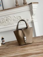 Hermès Picotin 18 Bag – 24 Color Options, Togo Leather, Iconic Clasp, Compact Bucket Style, Designer Handbag - 图片 6
