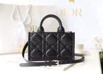 Dior Mini Lady Dior Bag – Quilted Leather, Iconic CD Charm, Structured Design, Designer Tote with Top Handle & Removable Strap - 图片 3