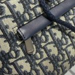 Dior Oblique Print Mini Backpack – Iconic Monogram Canvas, Drawstring Closure, Designer Backpack with Top Handle - 图片 4