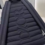 Dior Oblique Print Backpack – Iconic Monogram Canvas, Christian Dior Logo Stripe, Designer Backpack with Adjustable Straps - 图片 6