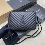 Saint Laurent-Style Tote Bag – Burgundy Quilted Leather with Metallic YSL Logo & Dual Handles – Designer-Inspired Work & Travel Bag for Women