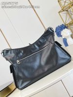 Louis Vuitton-Style Keepall Mini Bag – Black Monogram Canvas with Full-Metal Hardware - 图片 5