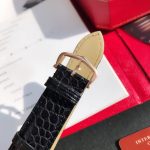 Cartier Tank Solo – Women's 18K Rose Gold Watch with White Dial, Roman Numerals, and Black Alligator Strap - 图片 8