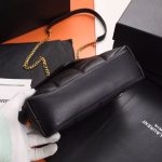 Saint Laurent-Style Tote Bag – Burgundy Quilted Leather with Metallic YSL Logo & Dual Handles – Designer-Inspired Work & Travel Bag for Women - 图片 6