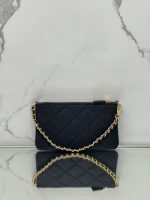 Prada-Style Leather & Nylon Tote Handbag – Minimalist Top Handle Bag with Triangular Logo – Designer-Inspired Shoulder Bag for Women