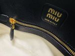 Miu Miu-Style Round Handle Tote – Iconic Circular Ring, Embroidered Logo, Premium Leather Handbag with Detachable Strap - 图片 5