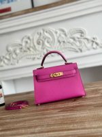 Hermès Kelly Mini Bag – Multi-Color Options, Epsom Leather, Iconic Clasp, Timeless Luxury Handbag - 图片 5