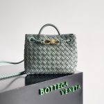 Bottega Veneta Mini Pouch Bag – Iconic Intrecciato Weave, Multi-Color Options, Leather Bucket Bag, Designer Handbag - 图片 14