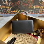 Dolce & Gabbana-Style Mini Flap Bag – Leather with Ornate DG Logo Clasp - 图片 5