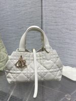 Dior Diorama Bag – Quilted Leather, Iconic Dior Logo Charm, Structured Silhouette, Designer Handbag with Top Handle