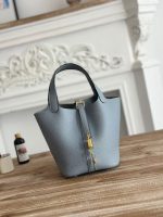 Hermès Picotin 18 Bag – 24 Color Options, Togo Leather, Iconic Clasp, Compact Bucket Style, Designer Handbag - 图片 4