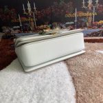 Dolce & Gabbana-Style Mini Flap Bag – Saffiano Leather with Gold-Tone Logo Plate (6 Colors Available) - 图片 15