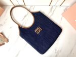Miu Miu-Style Sleeveless Tote Bag – Iconic Embossed Logo, Minimalist Design, Premium Leather & Canvas in Multiple Colors - 图片 15